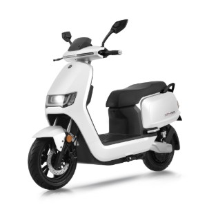 Scuter electric, baterii litiu detasabile, motor 3000W, alb - Robo-S