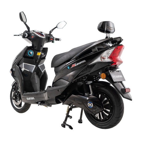 Scuter electric, baterie litiu detasabila, motor 1800W, negru - Hawk