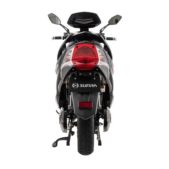 Scuter electric, baterie litiu detasabila, motor 1800W, negru - Hawk