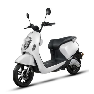 Scuter electric, baterie litiu detasabila, motor 3000W, alb - Crystal 2
