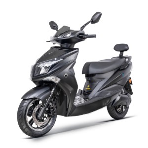 Scuter electric, baterii litiu detasabile, motor 3000W, negru - Anger-S